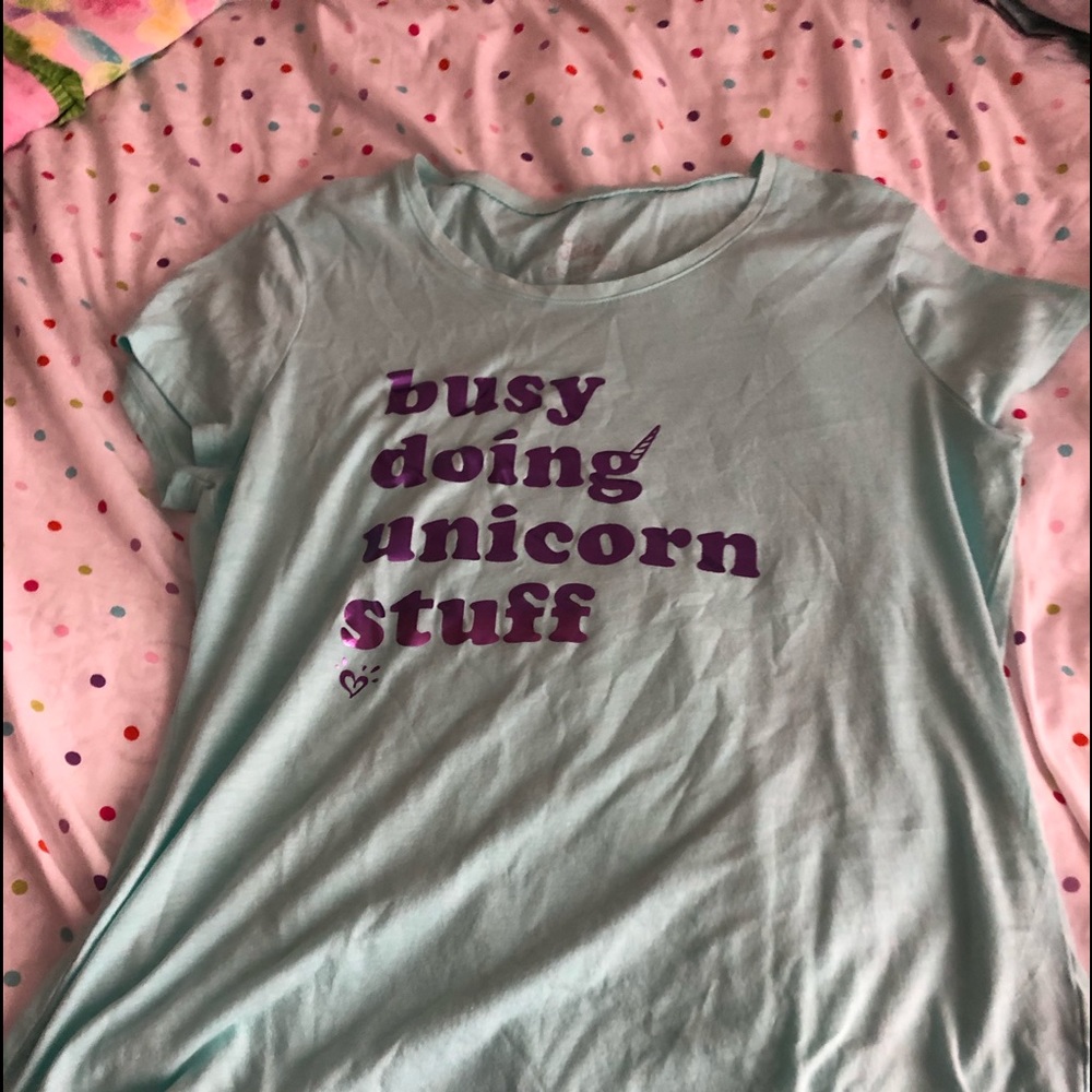 gray and purple justice top